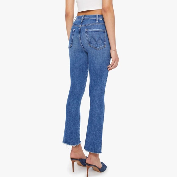 MOTHER Denim - Mother jeans the hustler ankle fray